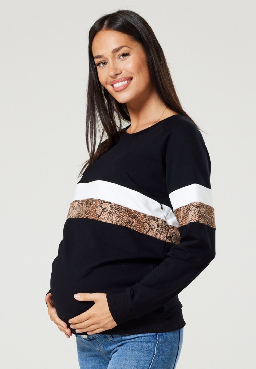 

Толстовка Happy Mama, Черный