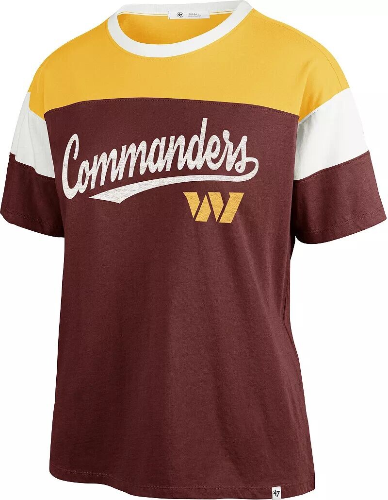 

Женская легкая красная футболка Washington Commanders '47