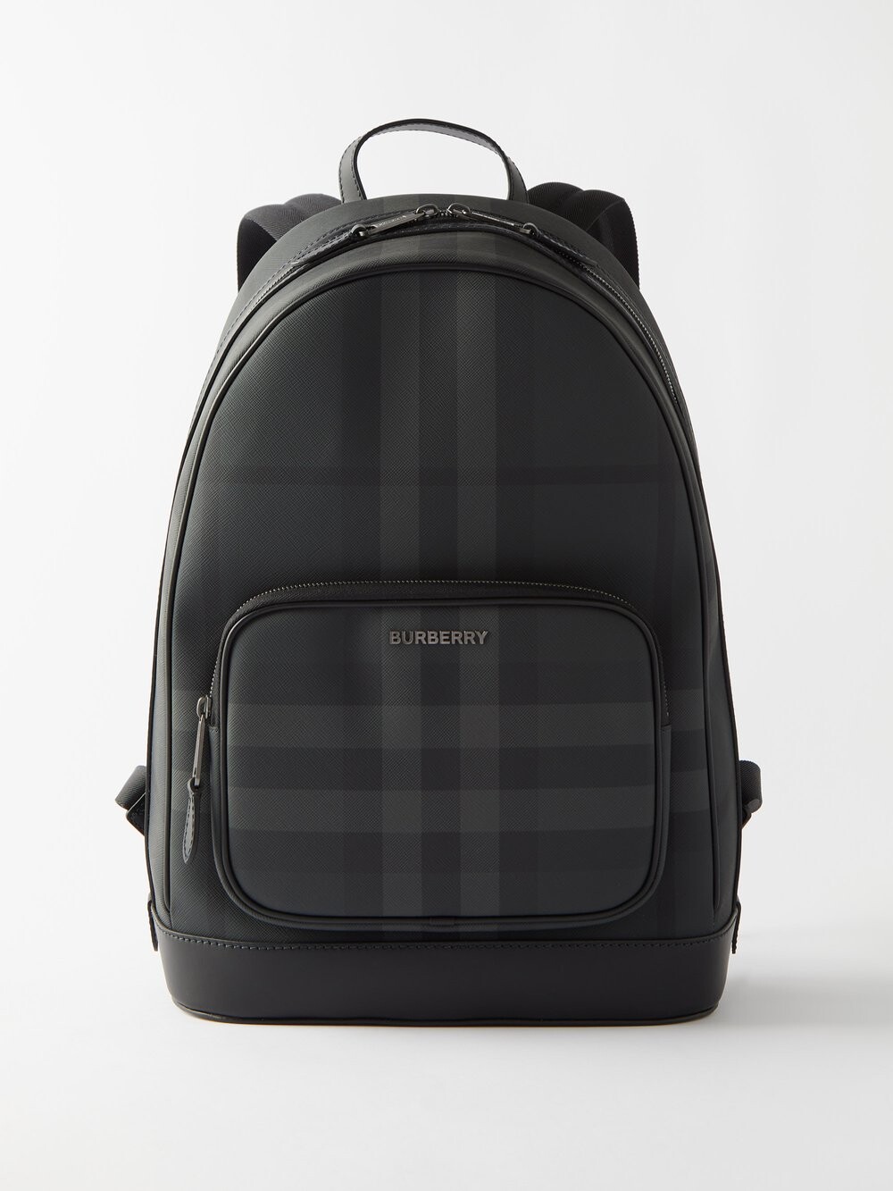 

Рюкзак muswell из холщовой ткани с покрытием Burberry, черный