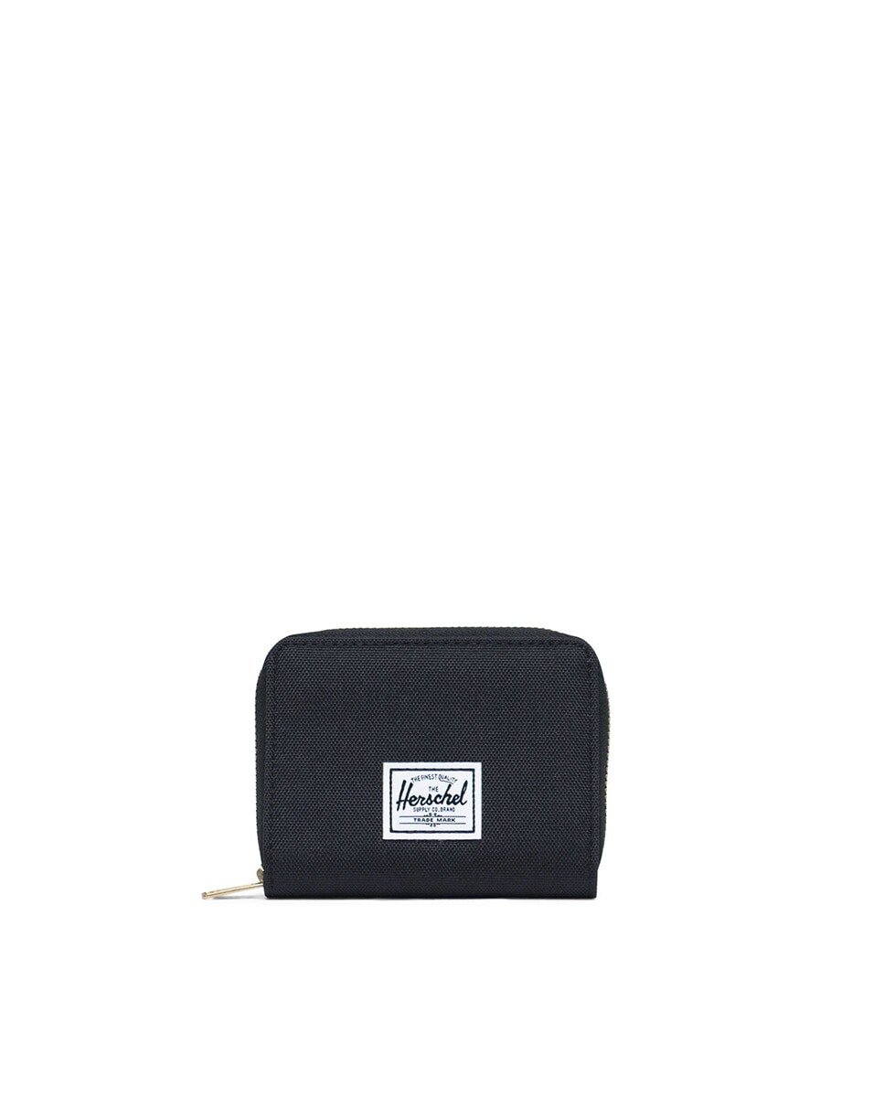 

Кошелек унисекс из черной ткани на молнии Herschel, черный