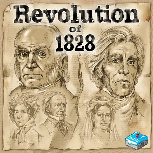 цена Настольная игра Revolution 1828 Renegade Game Studios