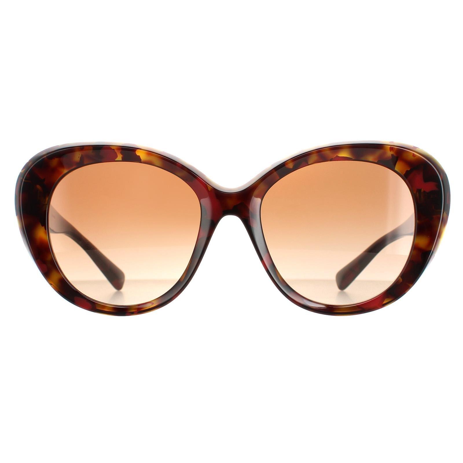 Модные красные гаванно-коричневые солнцезащитные очки с градиентом VA4113 Valentino, коричневый смартфон bq 6030g practic red gradient