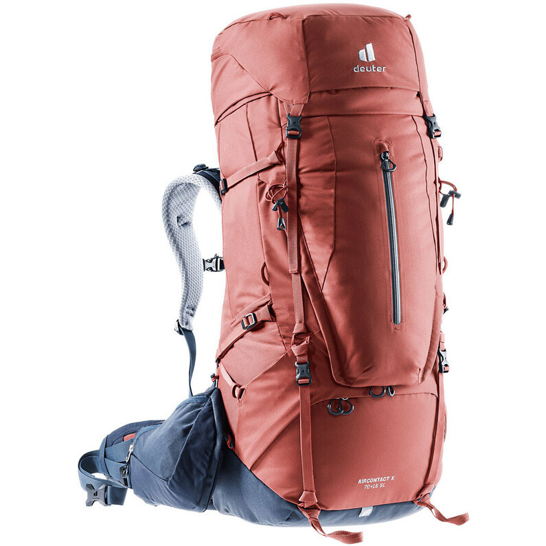 

Женский рюкзак Aircontact X 70+15 SL Deuter, красный