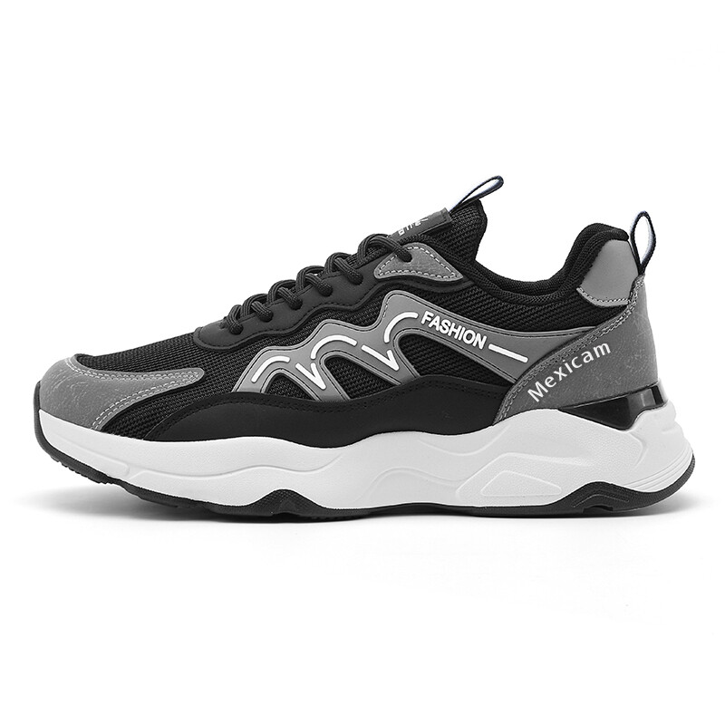 

Кроссовки мужские Lifestyle Shoes Men Low-Top Mexican, цвет Black Gray
