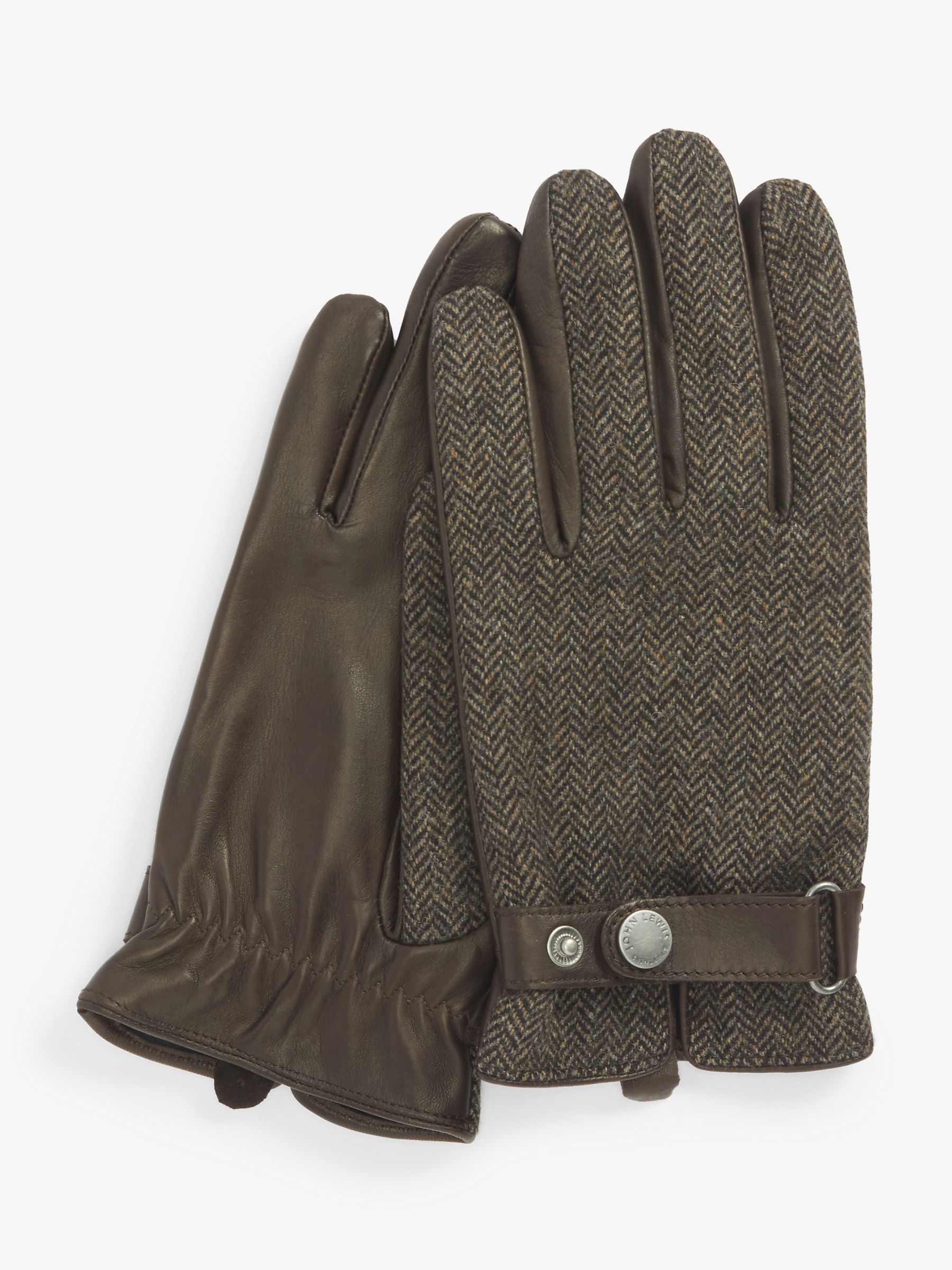 Кожаные пальмовые перчатки John Lewis, коричневый премиальные кожаные перчатки john lewis коричневый