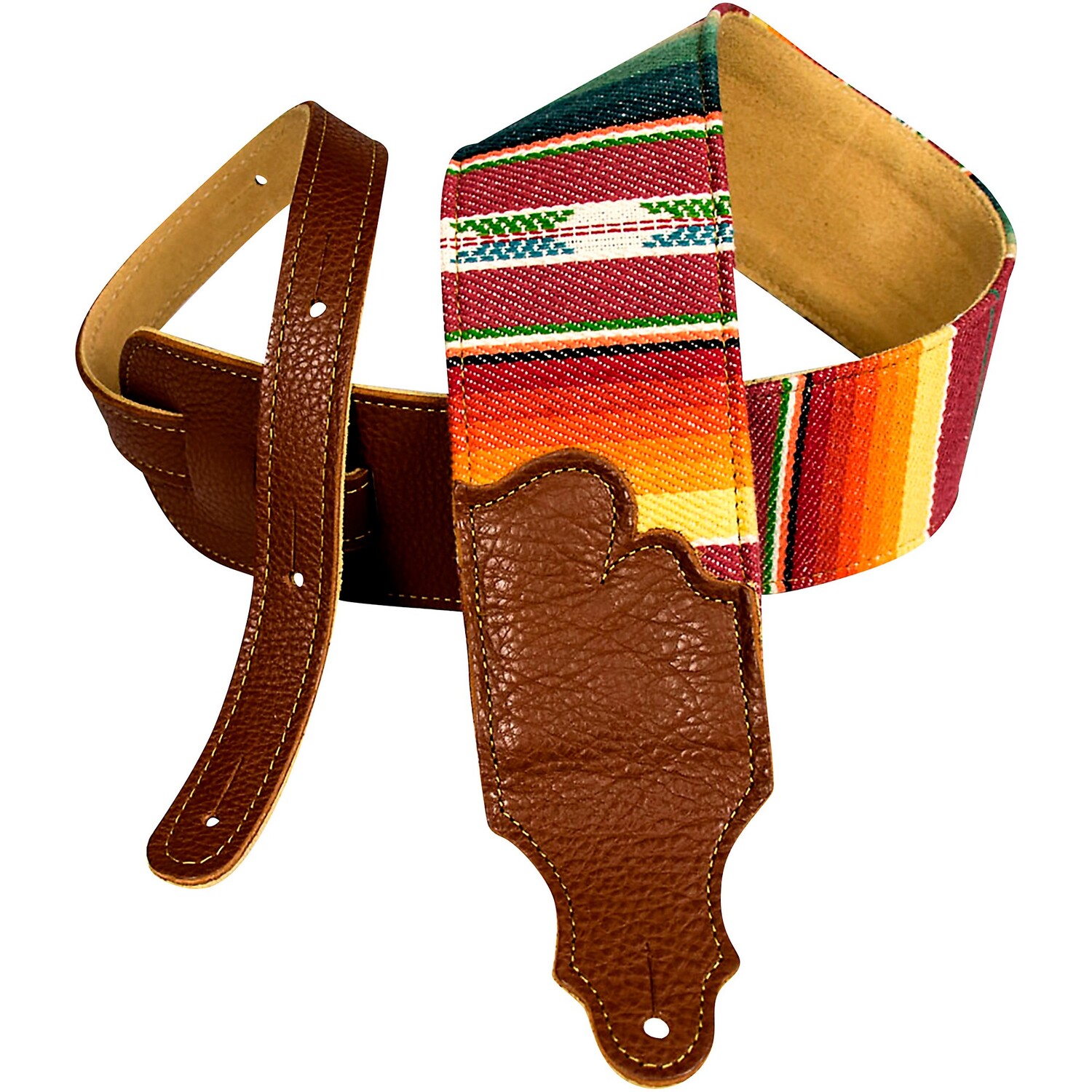 

Ремень Franklin Strap 3 дюйма для гитары Saddle Blanket карамельный