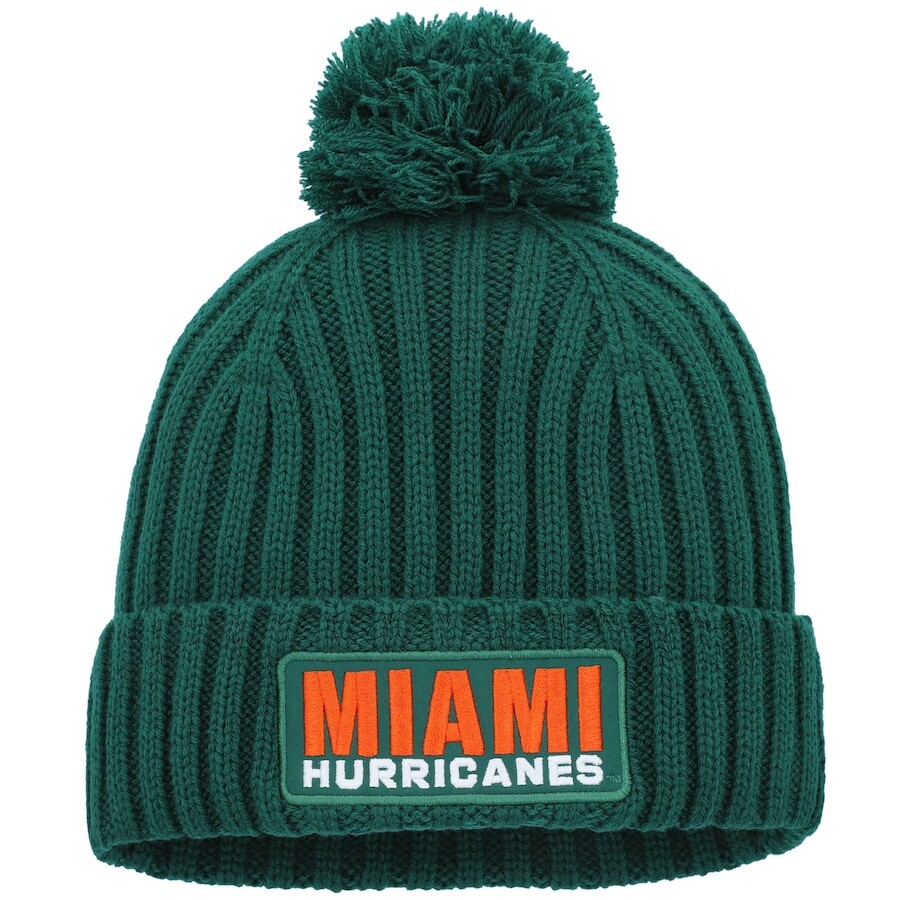 

Шапка adidas Miami Hurricanes, зеленый