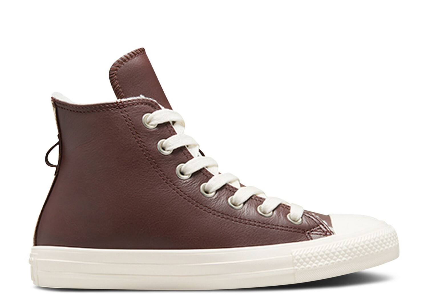 

Кроссовки Converse Wmns Chuck Taylor All Star Leather High 'Faux Fur Lining - Eternal Earth Brown', коричневый