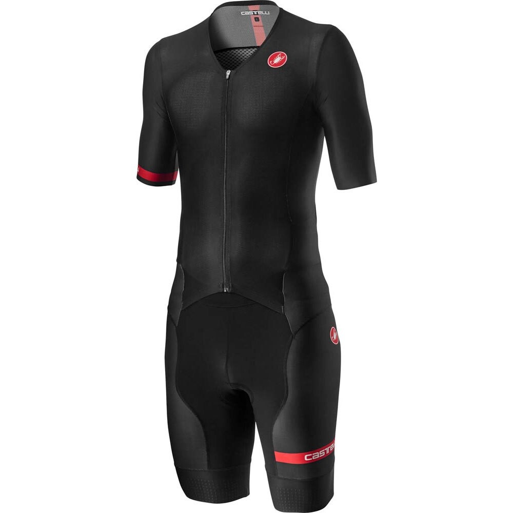 

Костюм для триатлона с коротким рукавом Castelli Sanremo 2, черный