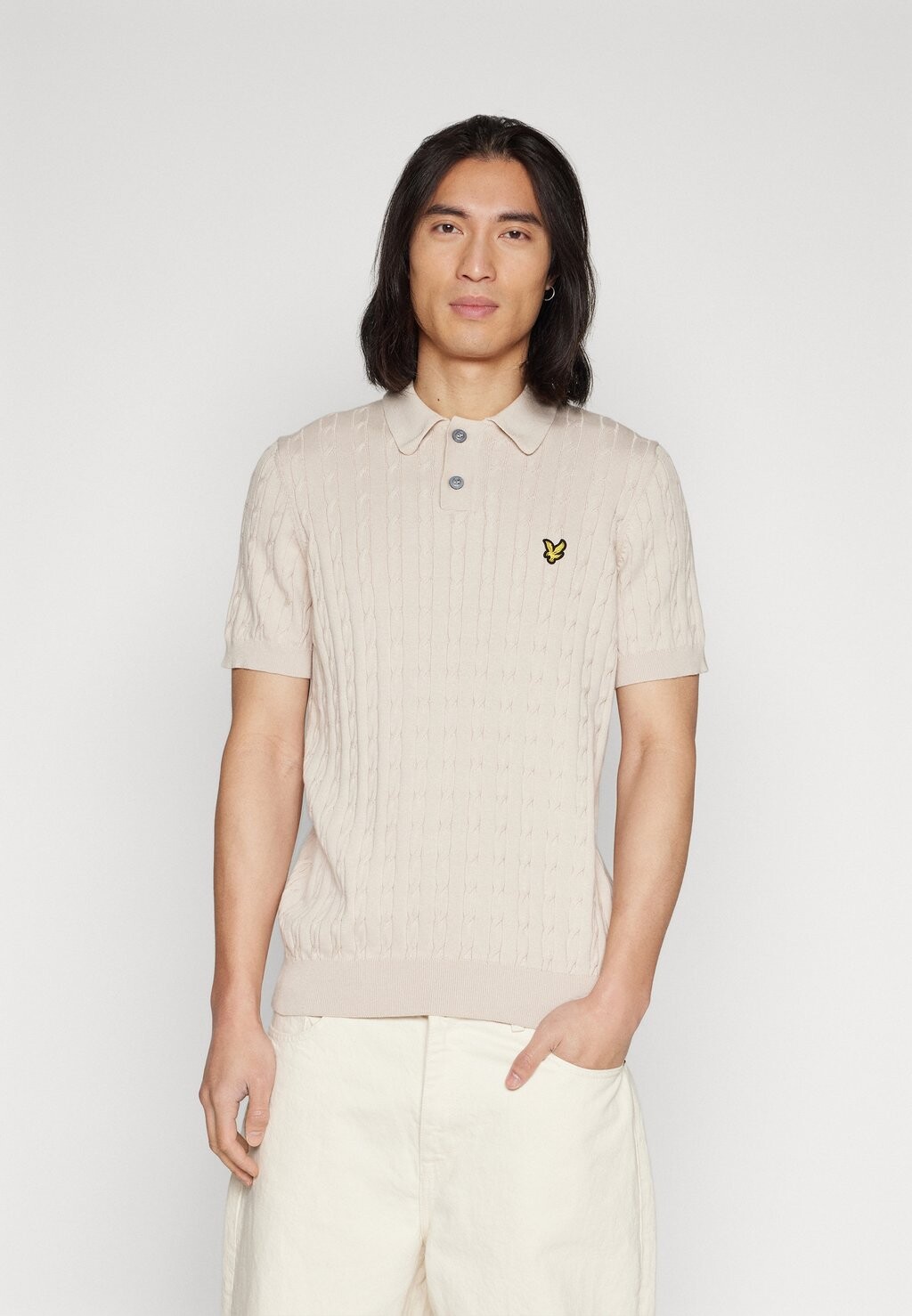 

Рубашка-поло Lyle & Scott, серо-коричневый