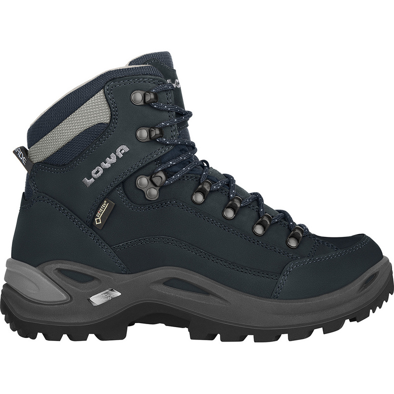 Женские туфли средней длины Renegade GTX Lowa, синий мужские водонепроницаемые походные ботинки черные ботинки для походов и горного туризма обувь для улицы для альпинизма для зимы 2022