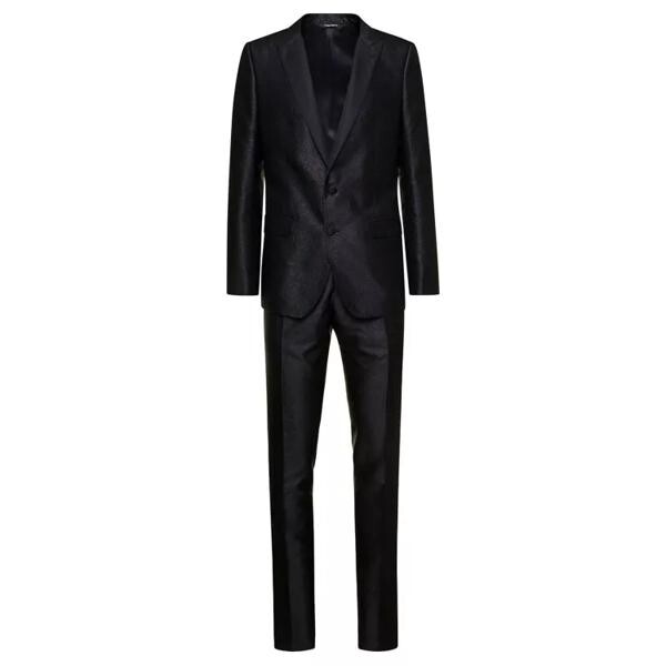 

Костюм martini' single-brested tuxedo suit in silk Dolce&Gabbana, черный