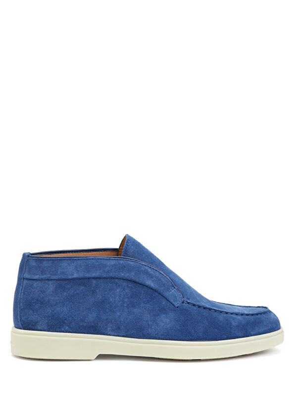 

Женские кожаные лоферы Santoni, синий