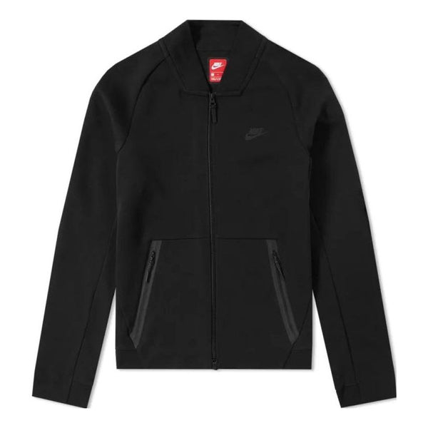 

Куртка Nike Tech Fleece Varsity Jacket 'Black', черный