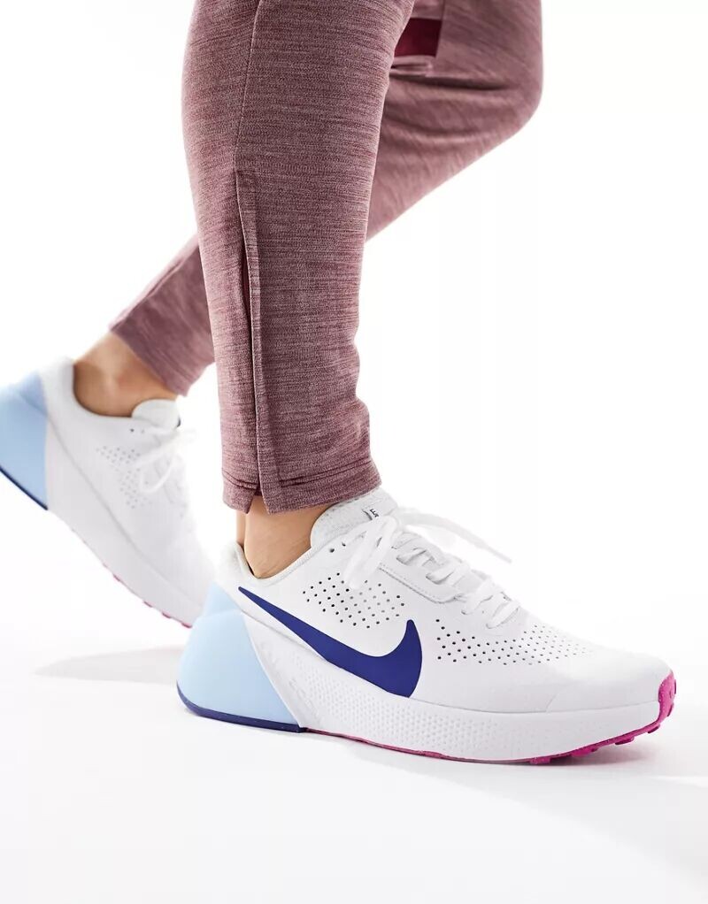 

Бело-синие кроссовки Nike Air Zoom 1, Коричневый;синий, Бело-синие кроссовки Nike Air Zoom 1