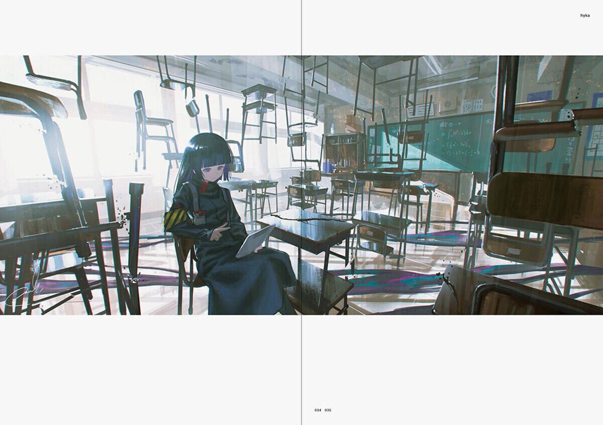 

Манга hyka reoenl Artwork: International Edition Artbook