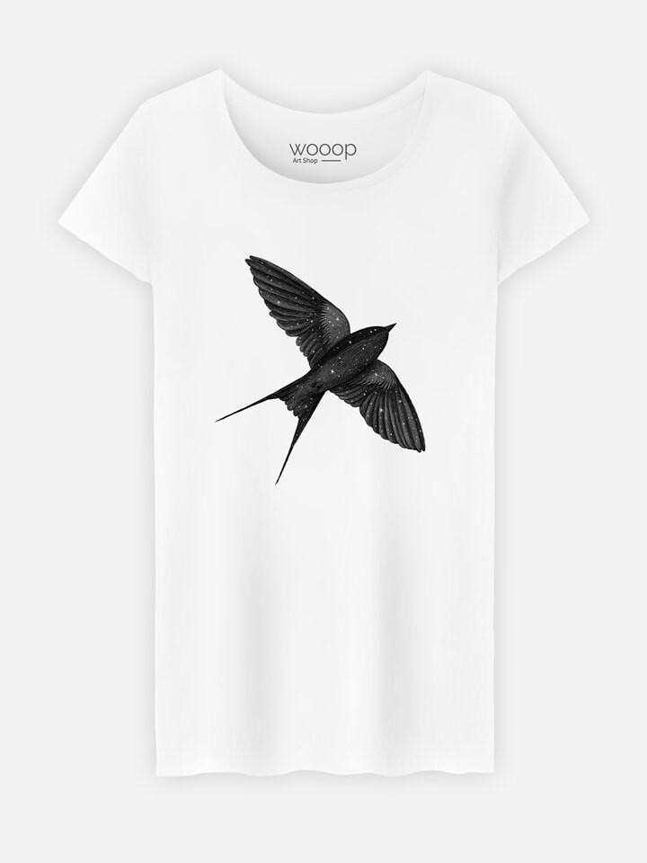 

Футболка WOOOP Night Swallow, белый