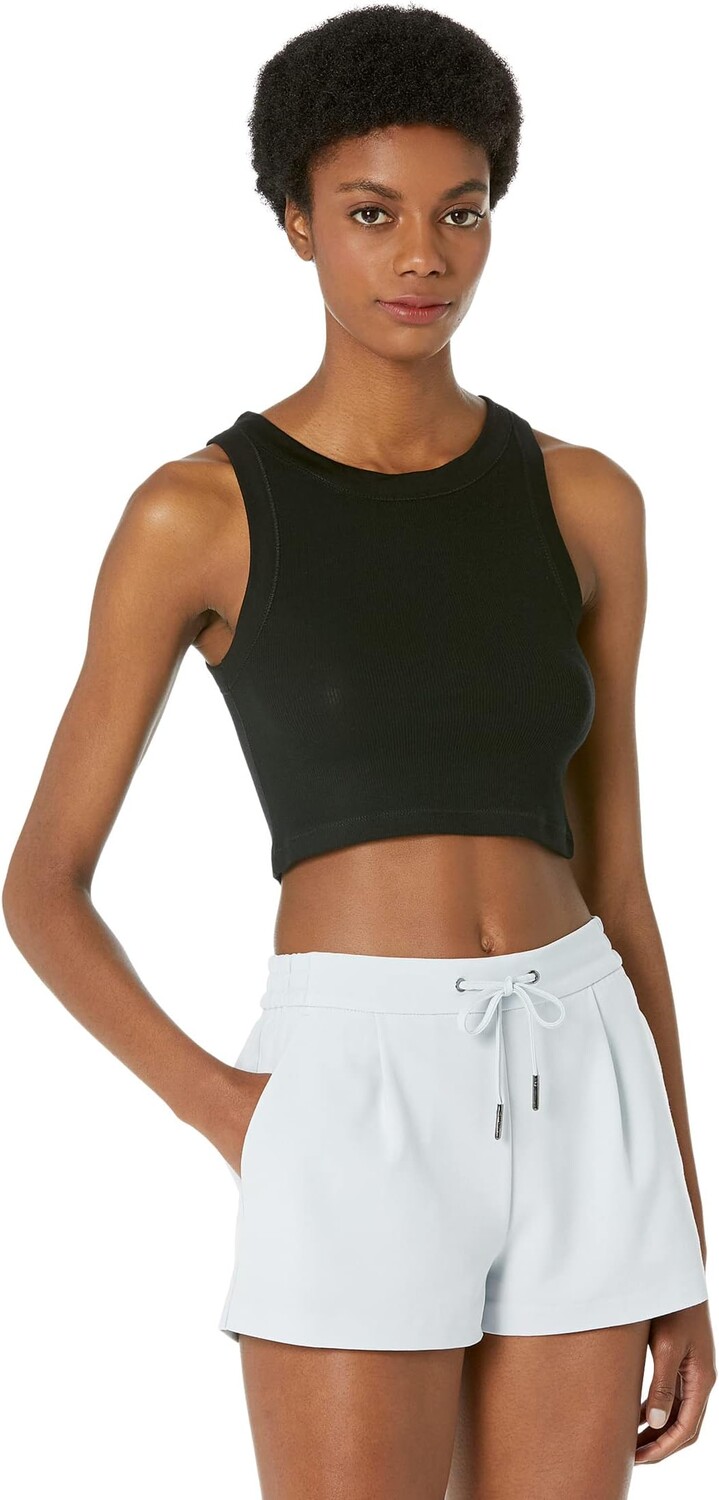 

Топ AllSaints Rina Cropped Tank, черный