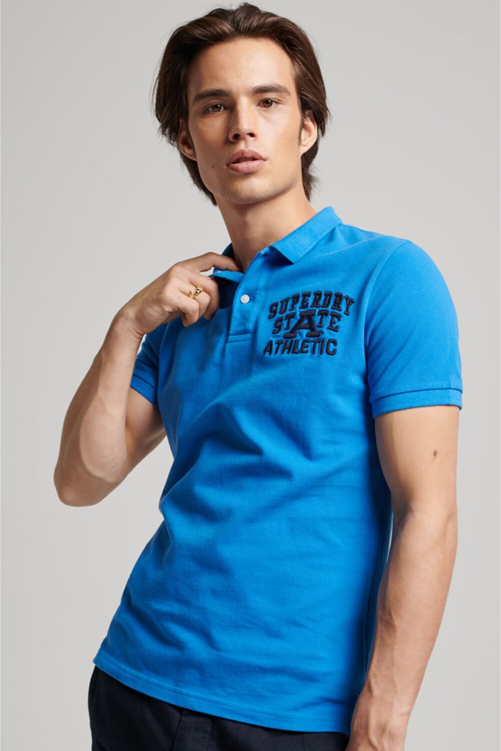 

Рубашка-поло Superstate Superdry, синий