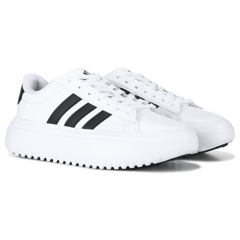 

Женские кроссовки на платформе Grand Court Adidas, белый