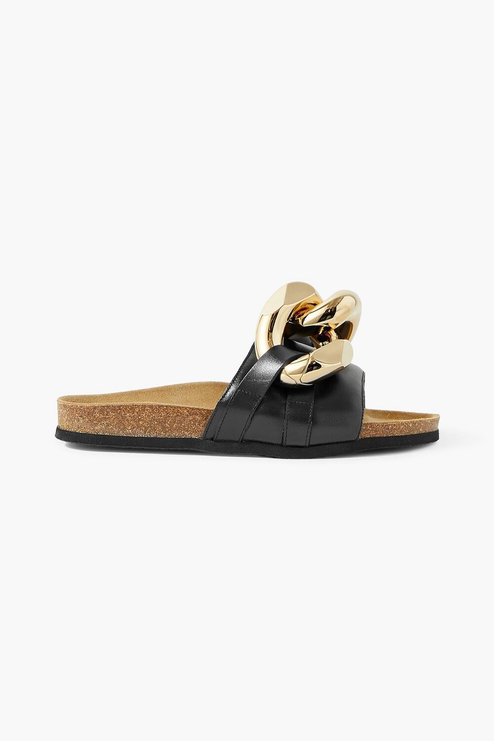 

Кожаные шлепанцы с цепочкой JW ANDERSON, черный