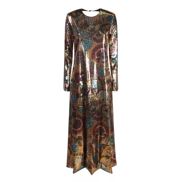 

Платье keyhole back dress Ladoublej, мультиколор