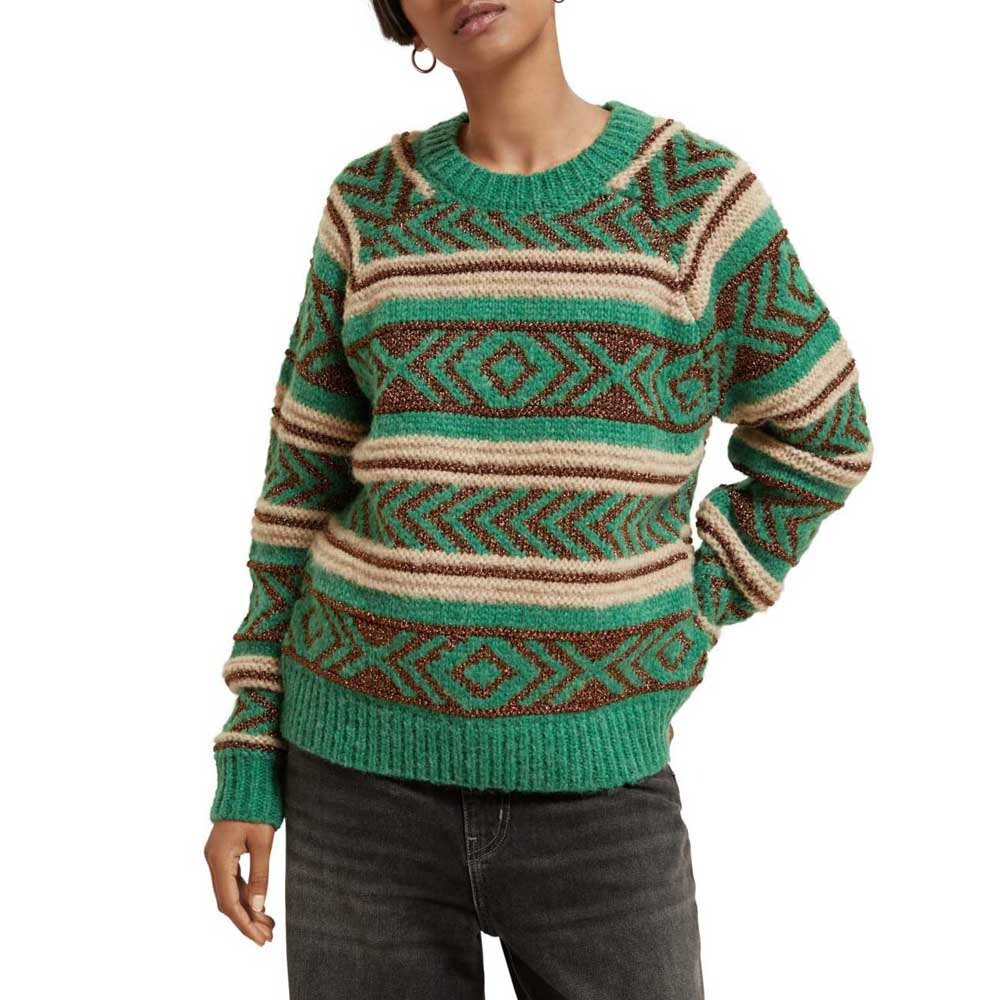 

Жилет Scotch & Soda Metallic Fair Isle, зеленый