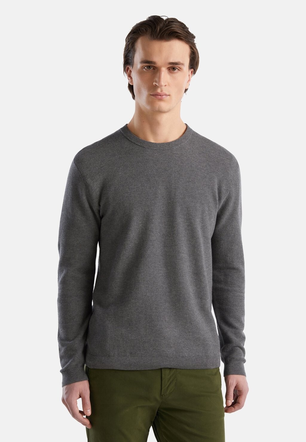 

Джемпер SWEATER United Colors of Benetton, серый