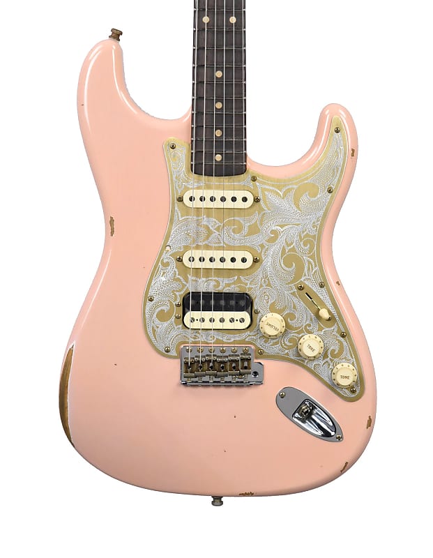 Электрогитара Fender Custom Shop Limited Edition Tyler Bryant Pinky Stratocaster Relic