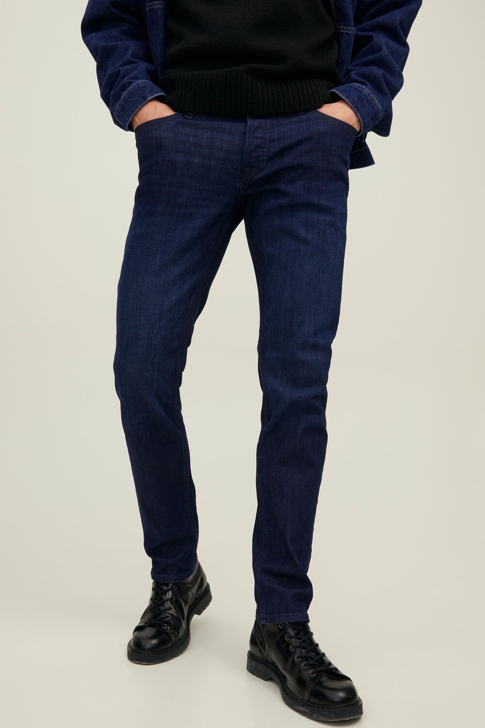 

Джинсы узкого кроя Jack & Jones Glen зауженного кроя JACK & JONES, синий