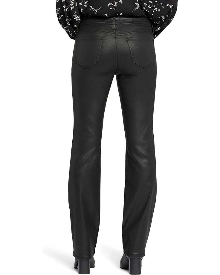 

Джинсы NYDJ Petite Marilyn Straight in Black Coated, цвет Black Coated