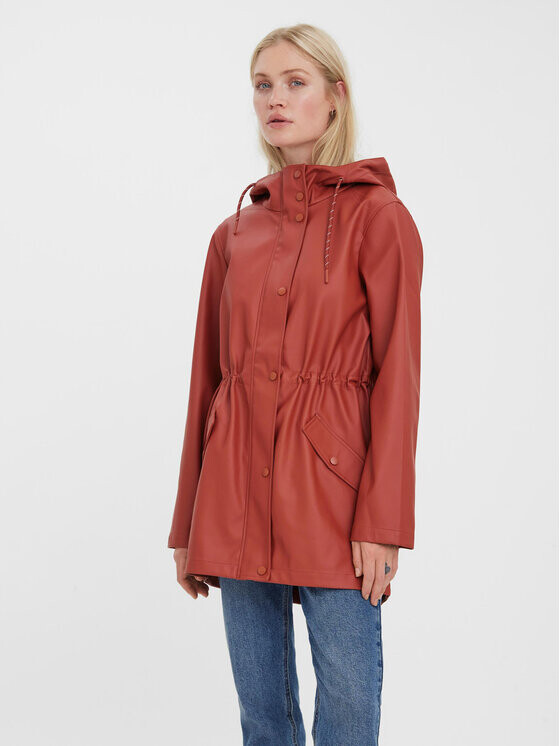 

Дождевик стандартного кроя Vero Moda, красный