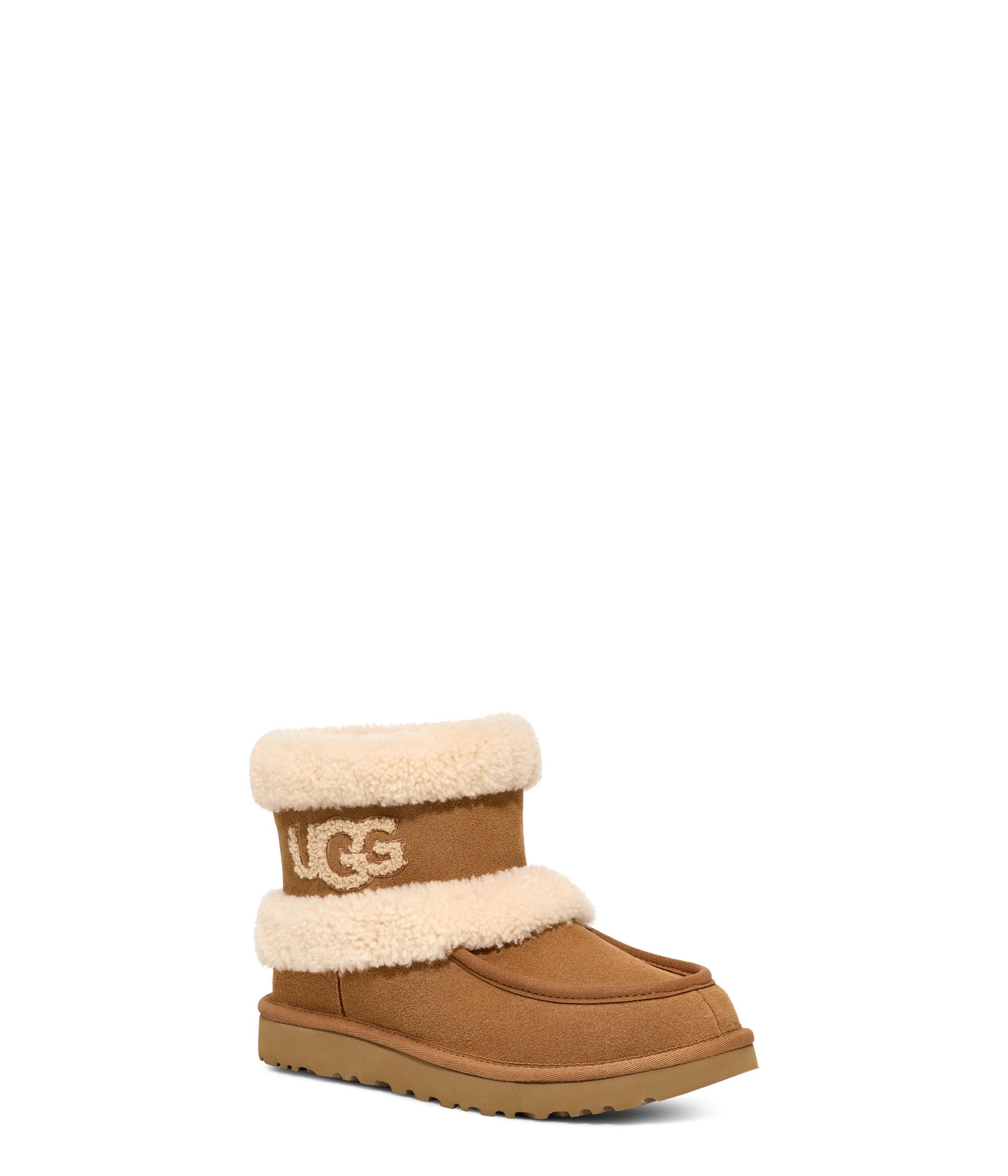 Ботинки UGG Ultra Mini Fluff, коричневый ботинки ugg ultra mini fluff коричневый