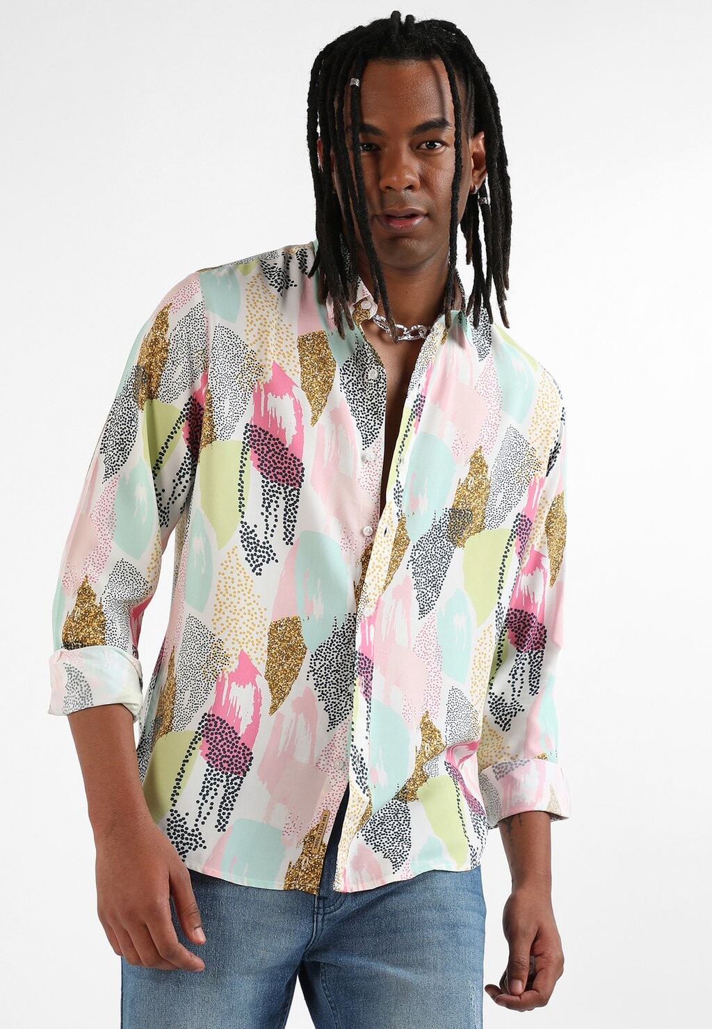 

Рубашка CASUAL BRYCE Campus Sutra, цвет multi coloured