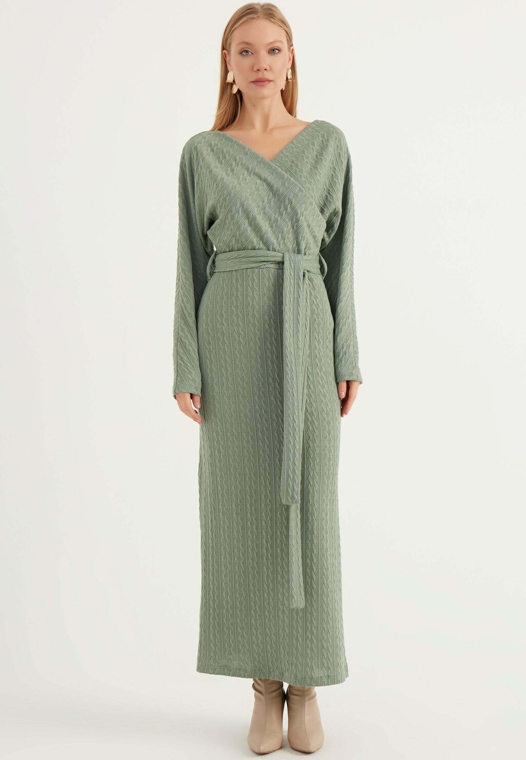 

Трикотажное платье DOUBLE BREASTED LONG SLEEVE Herita, цвет green