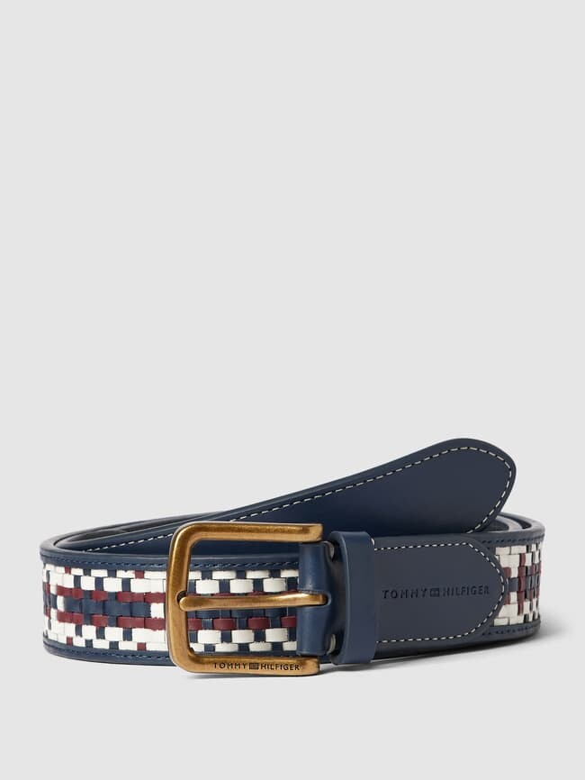

Ремень плетеный, модель CASUAL LUX Tommy Hilfiger, темно-синий