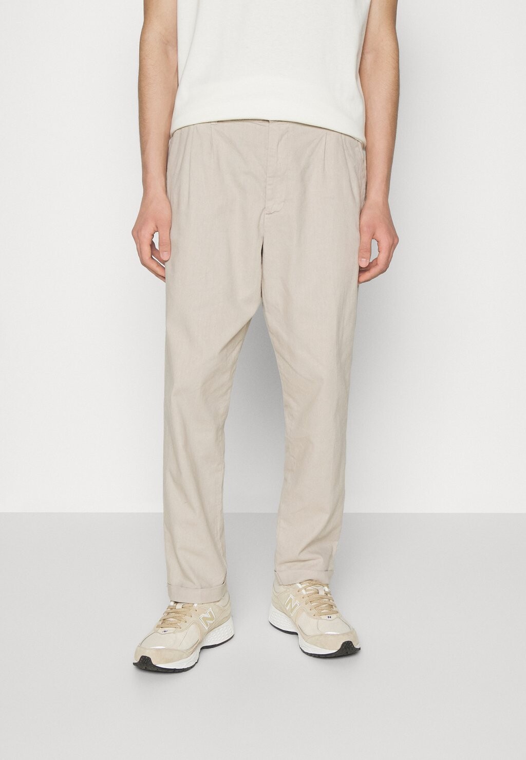 

Чиносы RREMIR PANTS Redefined Rebel, светло-серый