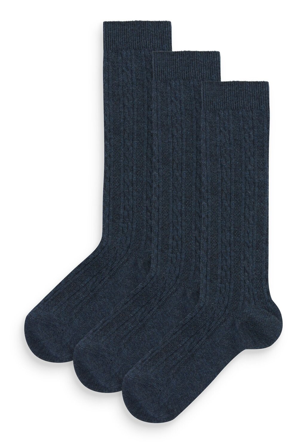 

Носки 3 пары НОСКОВ ИЗ ХЛОПКА Next, цвет navy blue