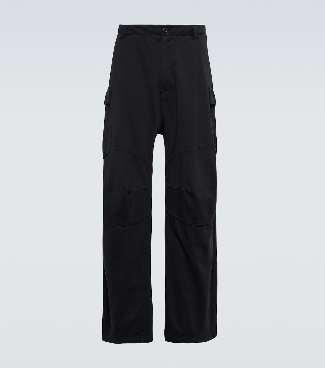 

Джинсовые спортивные штаны Balenciaga, черный
