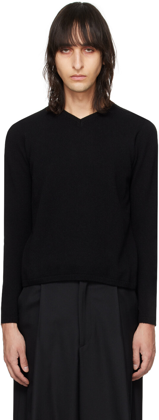 

Черный свитер из Кении Max Mara