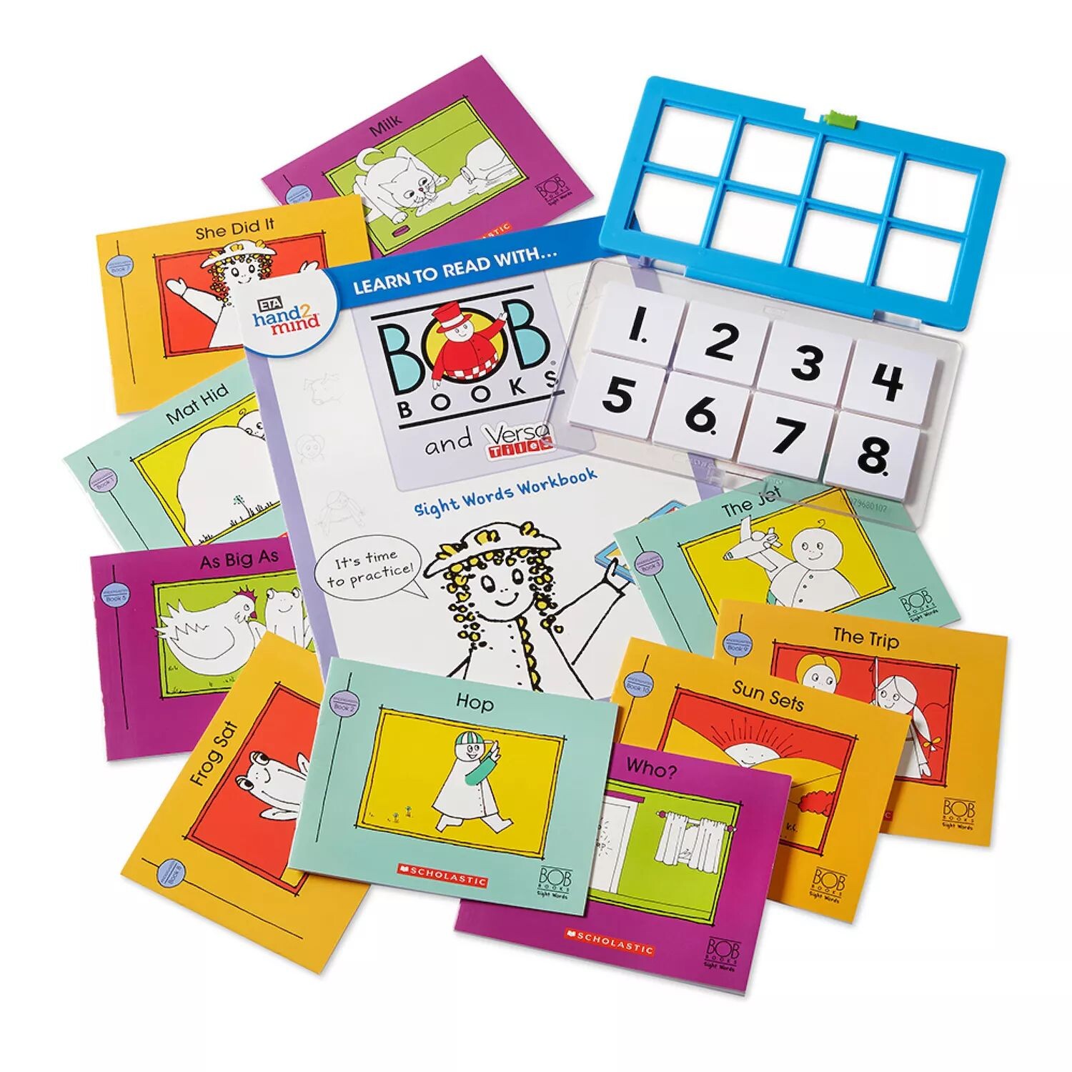 

Hand2mind Научитесь читать с… Bob Books и VersaTiles: Sight Words hand2mind
