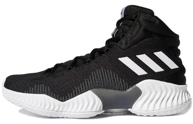 

Мужские баскетбольные кроссовки Adidas Pro Bounce 2018 Черный/Белый/Серый