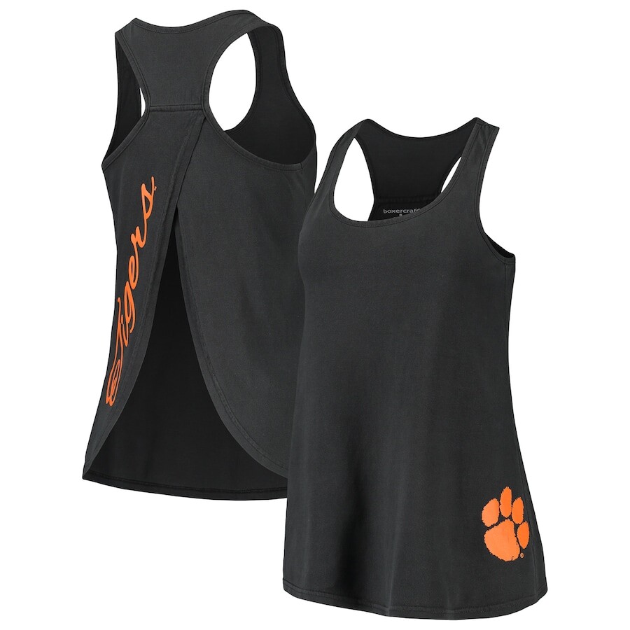 

Топ Boxercraft Clemson Tigers, черный
