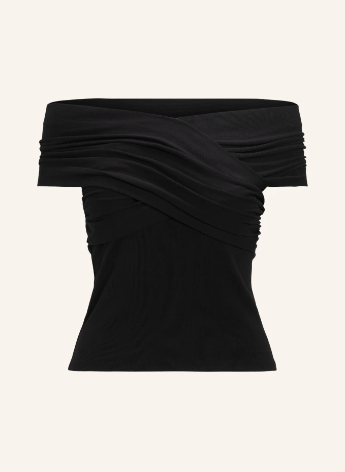 

Рубашка с открытыми плечами Lauren Ralph Lauren, черный