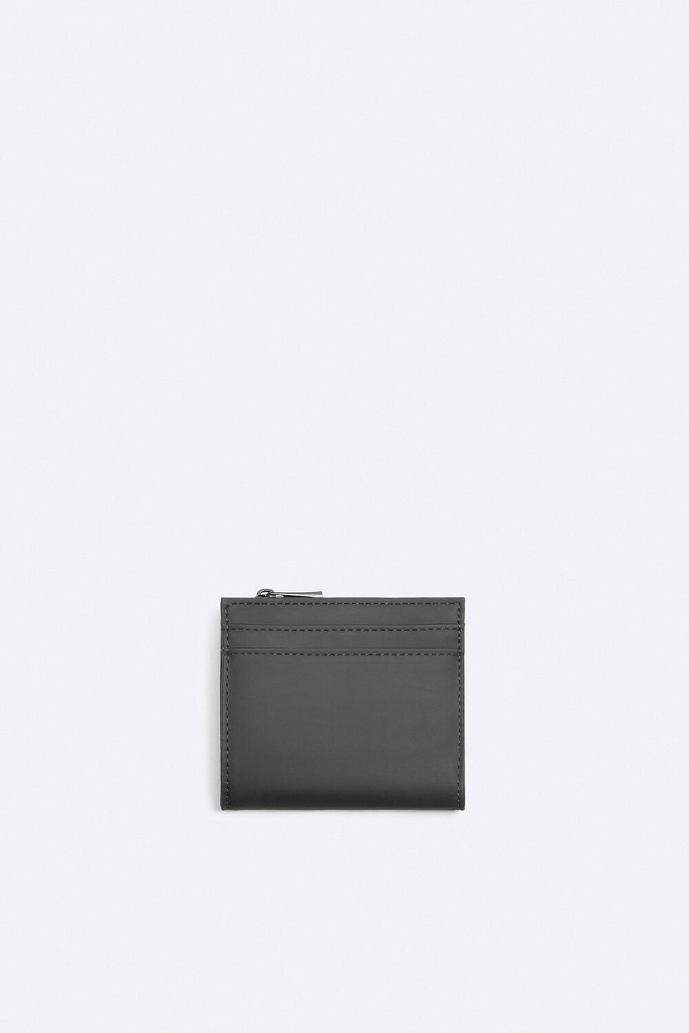 

Прорезиненный кошелек для карточек ZARA, черный
