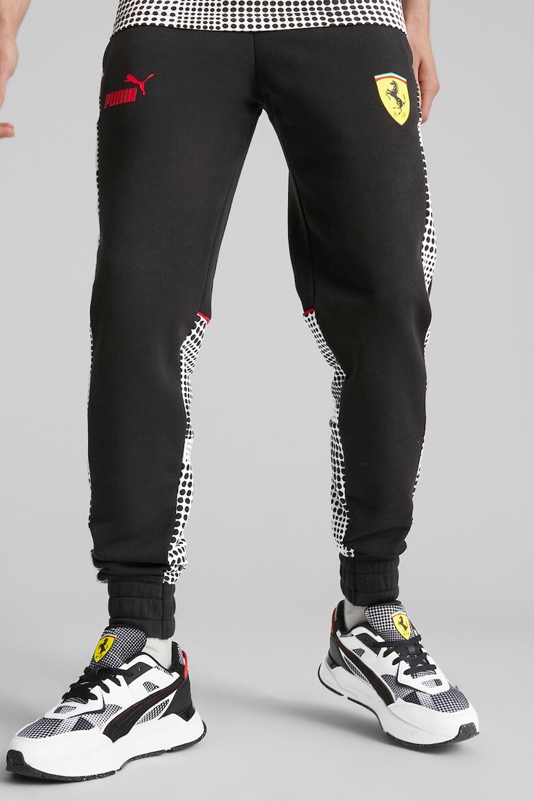 

Спортивные брюки Race Camo с контрастами Puma, черный