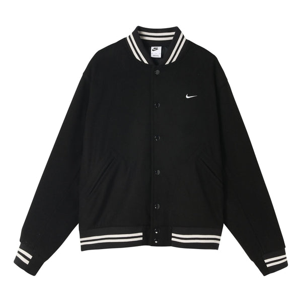 Куртка Nike NSW varsity jacket 'Black', черный
