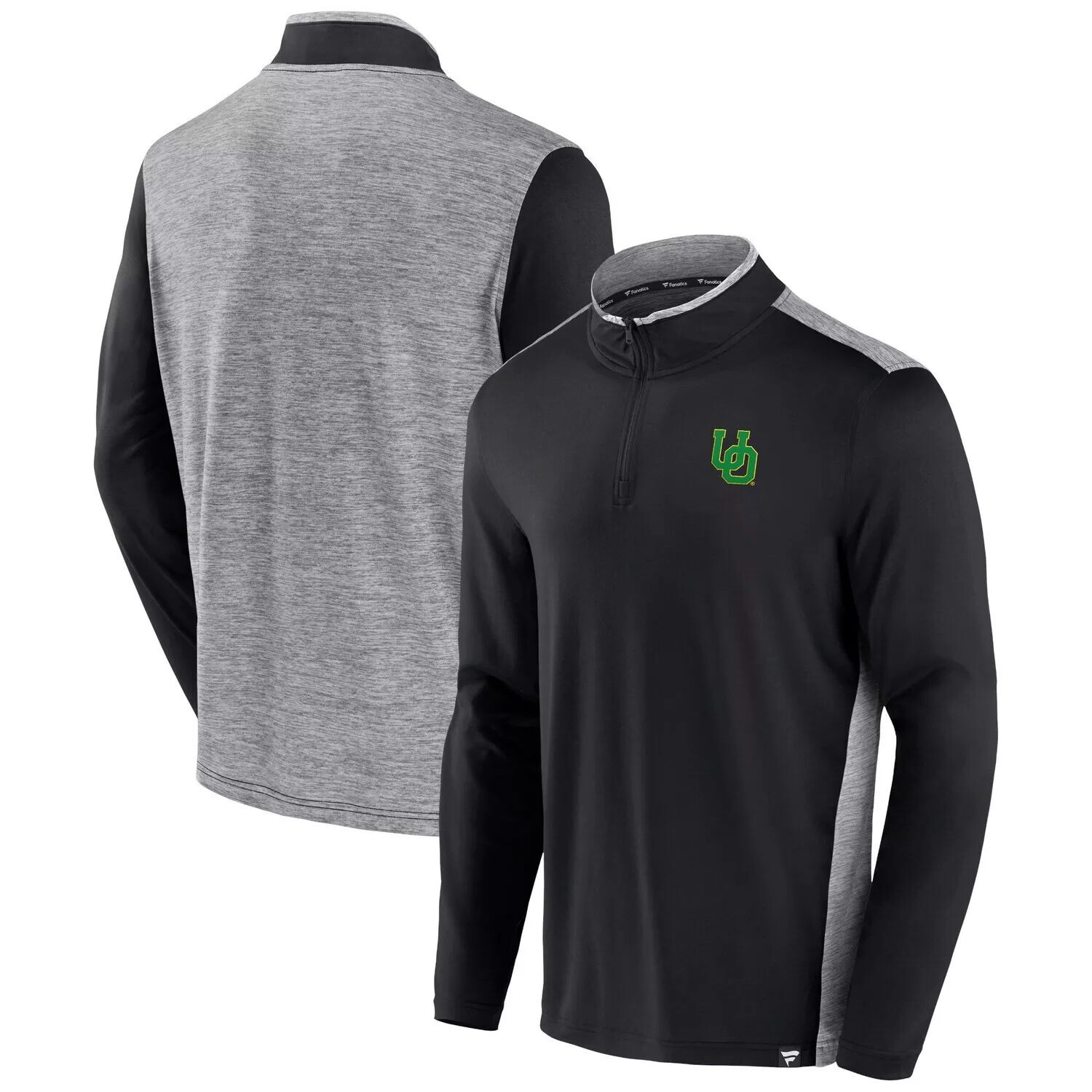 

Мужская фирменная черная куртка на молнии Oregon Ducks Recharged Fanatics