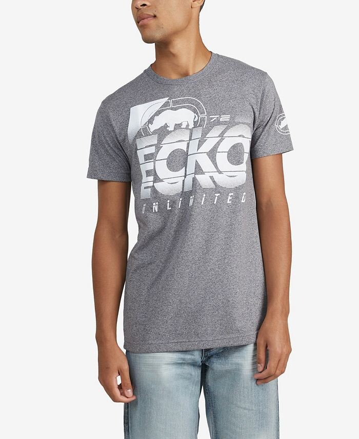 

Мужская футболка Mighty Magnitude с мраморным рисунком Ecko Unltd, цвет Gray 1