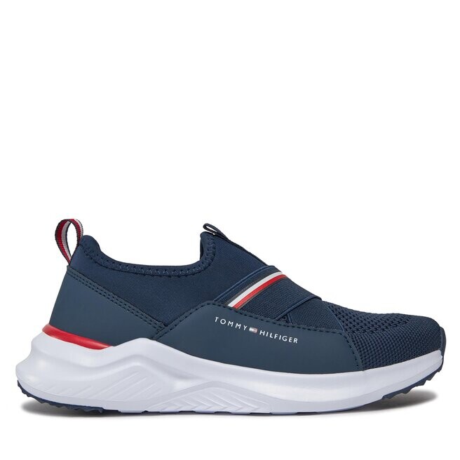 

Кроссовки Tommy Hilfiger Low Cut T3X9-33397-1219 S Blue 800, темно-синий